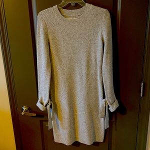 Long sleeve sweater dress